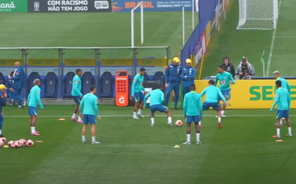 Treino Seleção Brasileira Granja Comary