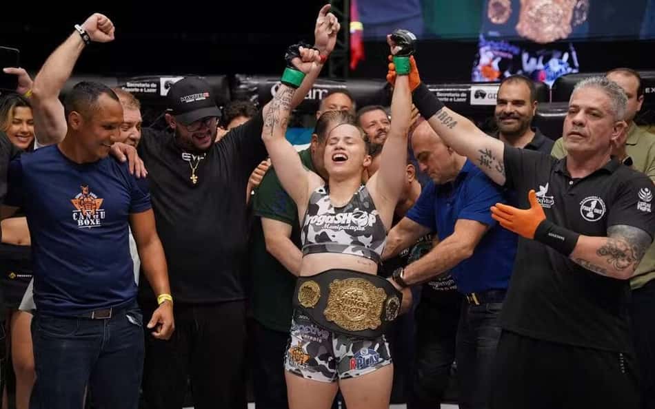 Campeã do Jungle Fight lidera 'Time Brasil' no Contender Series do UFC
