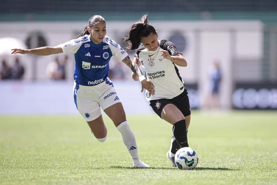 Corinthians e Cruzeiro se enfrentam pelo título Brasileirão Feminino (Foto: Cris Mattos/Staff Images Women/CBF)