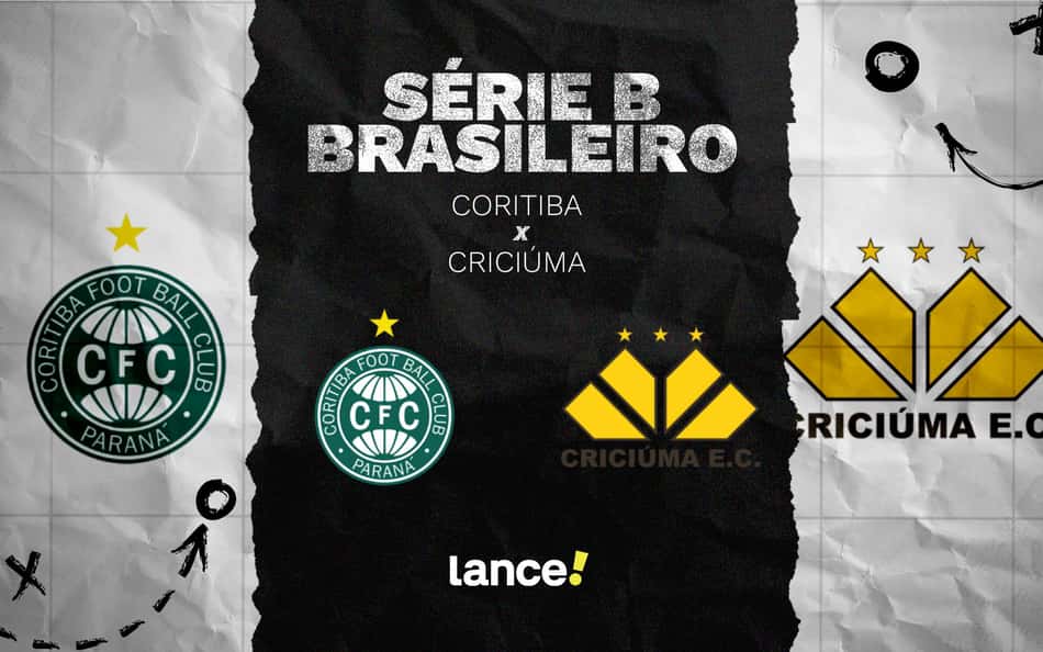 Coritiba x Criciúma: onde assistir ao vivo, horário e prováveis escalações do jogo pela Série B