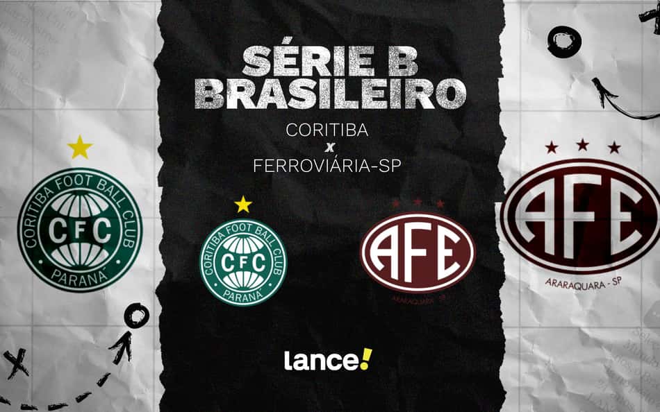 Coritiba x Ferroviária-SP: onde assistir ao vivo, horário e prováveis escalações do jogo pela Série B