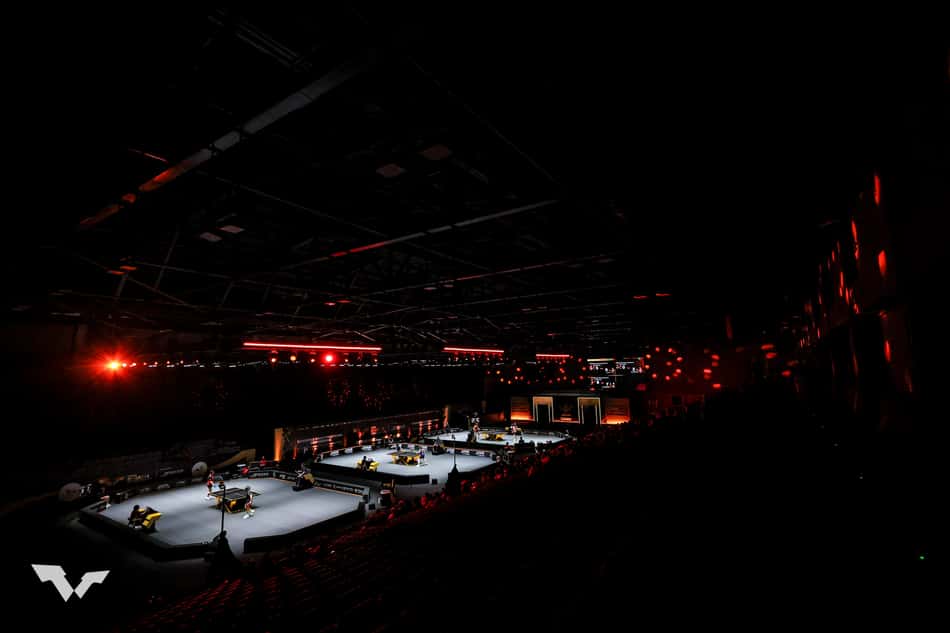 Estrutura do WTT China Smash 2025 (Foto: Divulgação/WTT)