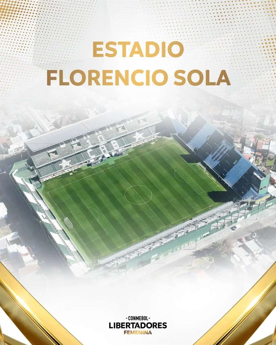 Estádio Florencio Sola recebe os jogos da Libertadores Feminina (Foto: Reprodução/Conmebol)