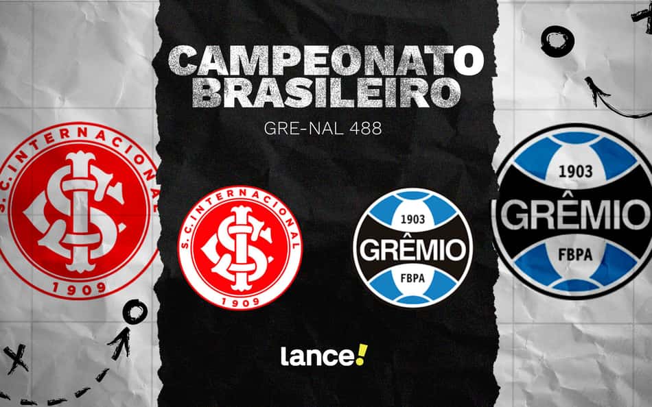 Gre-Nal 488: onde assistir ao vivo, horário e escalações do jogo