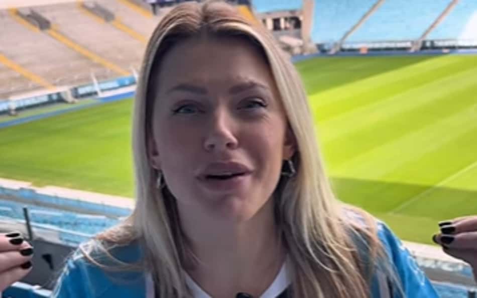 "Movimento Imortal" foi divulgado em vídeo colaborativo do Grêmio com o patrocinador no Instagram. (Foto: Reprodução/Instagram)