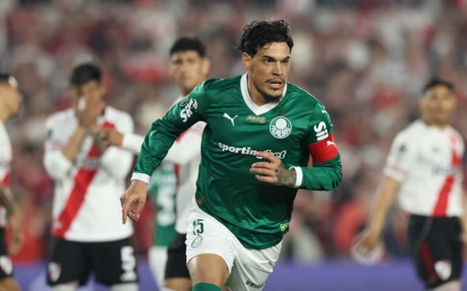 Gustavo Gómez, do Palmeiras, se isola como zagueiro com mais gols na Libertadores