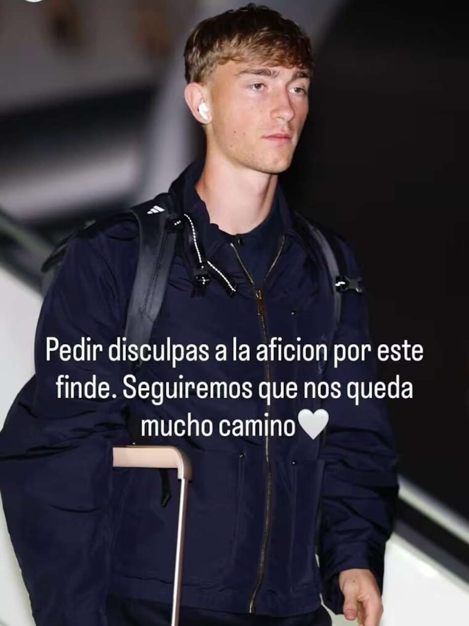Post de Huijsen, zagueiro do Real Madrid, em suas redes sociais (Foto: reprodução/ redes sociais)