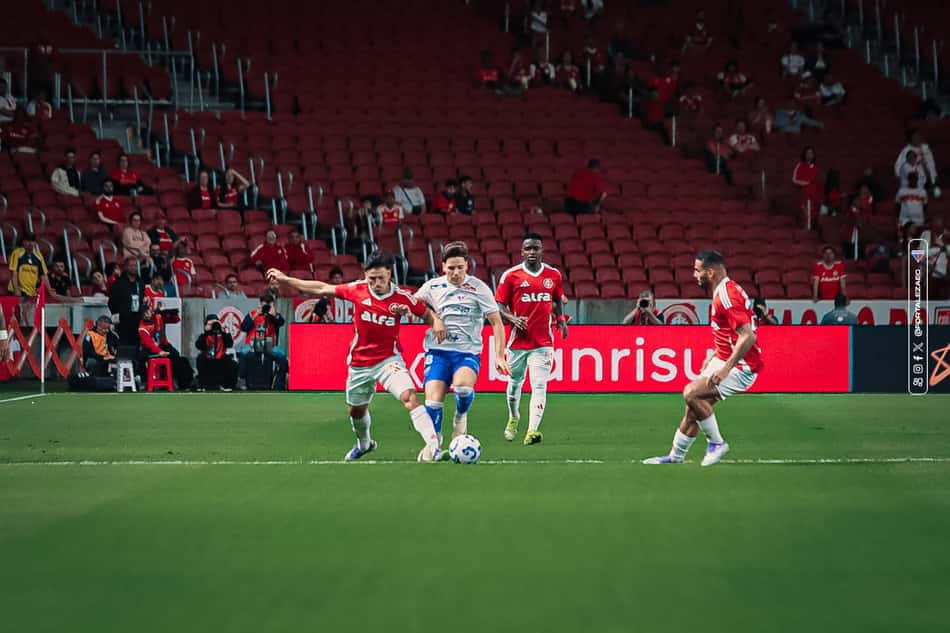 Partida entre Internacional e Fortaleza, pelo Brasileirão (Foto: Matheus Amorim/Fortaleza EC)