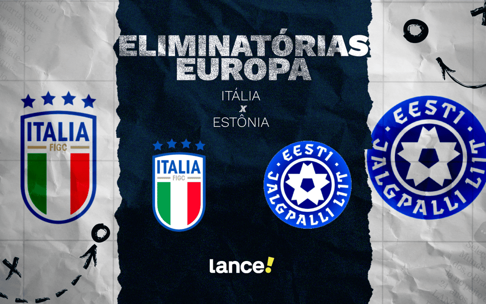 Itália x Estônia: onde assistir ao vivo e prováveis escalações do jogo das Eliminatórias