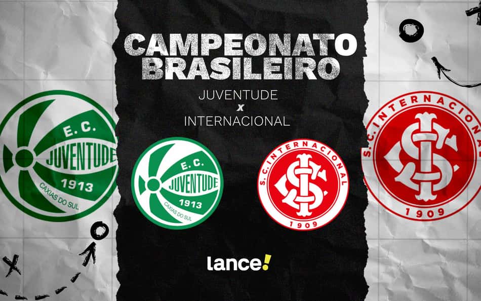 Juventude x Internacional: onde assistir ao vivo, horário e escalações do jogo