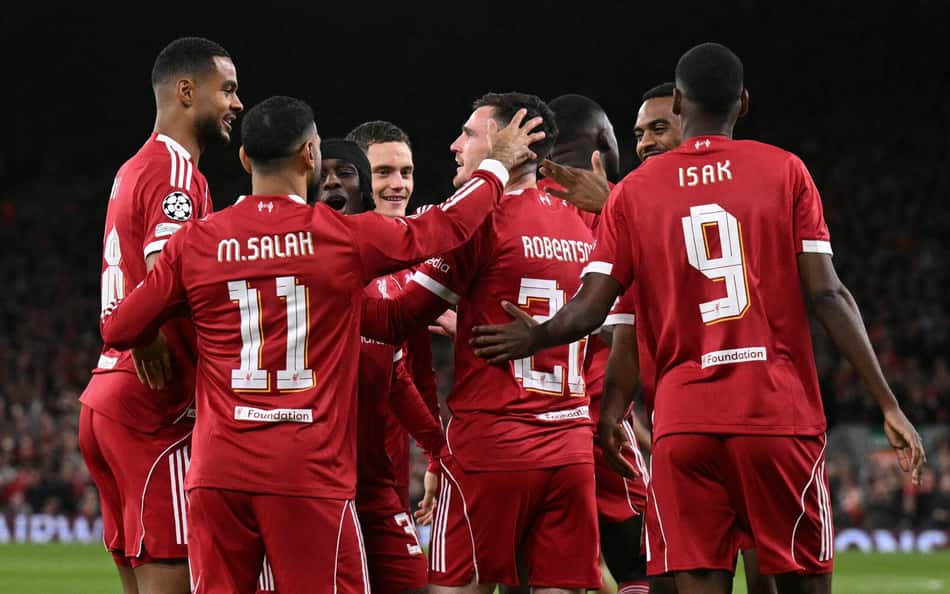 Emoção em Anfield e show de Kane: veja os resultados da Champions League desta quarta-feira (17)
