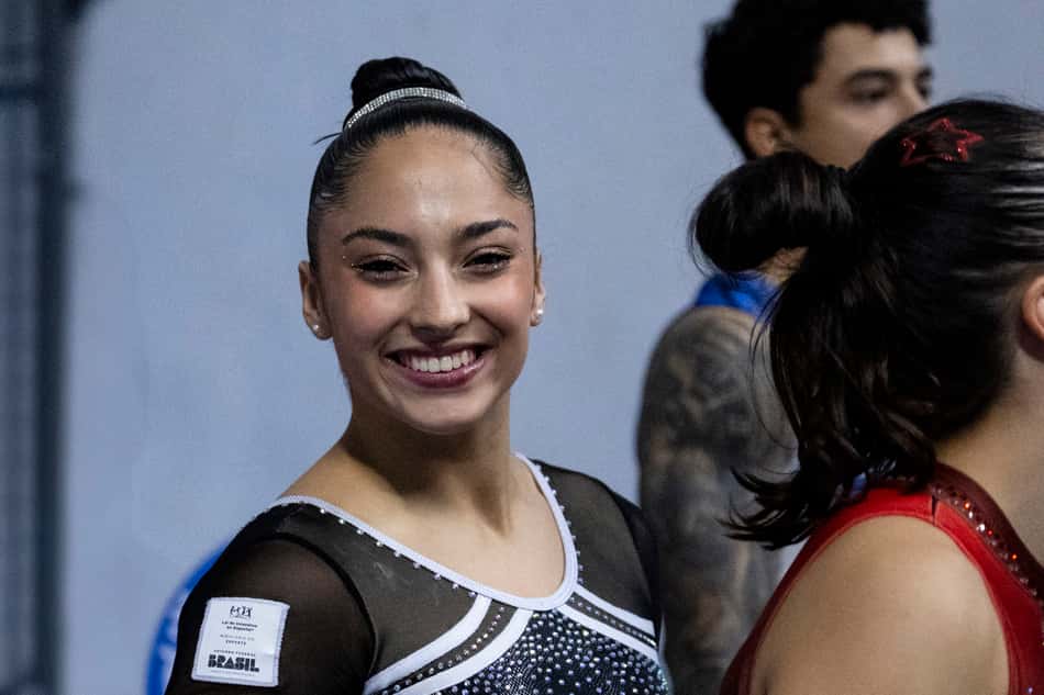 Júlia Soares no Brasileiro de Ginástica Artística Júlia Soares (Foto: Confederação Brasileira de Ginástica CBG)