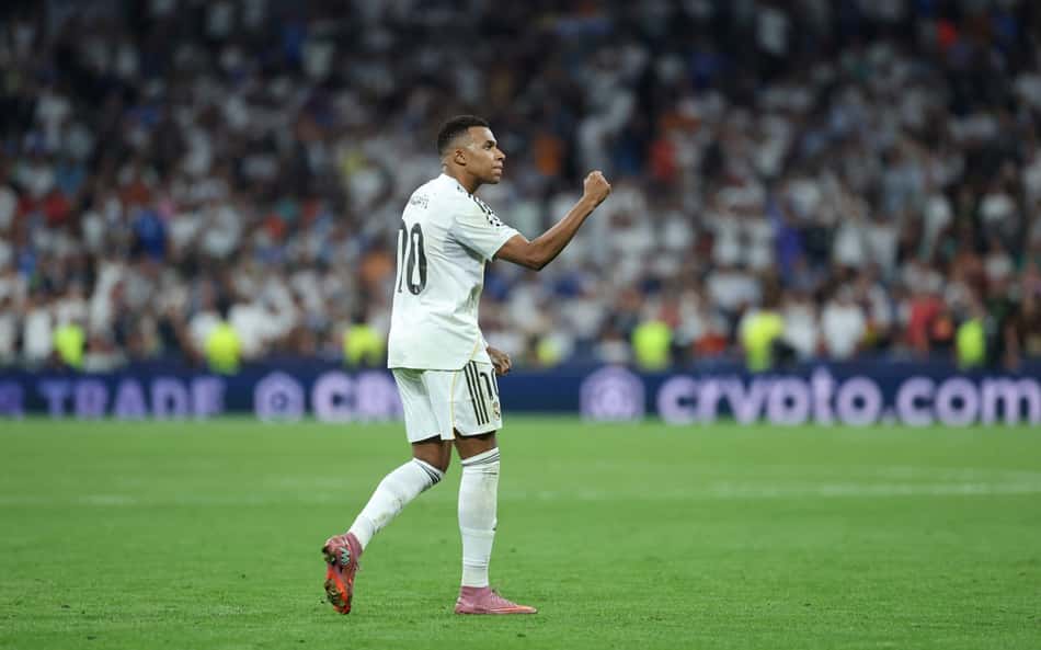 Em noite de Mbappé, Vini Jr e Rodrygo ajudam na virada do Real Madrid na Champions