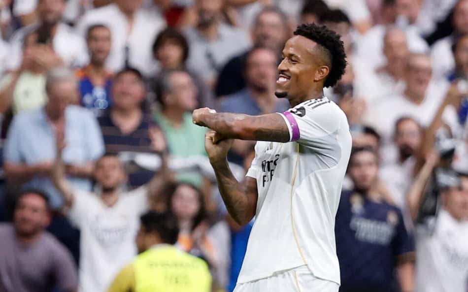 Com gol brasileiro, Real Madrid vence Espanyol e se mantém no topo de La Liga