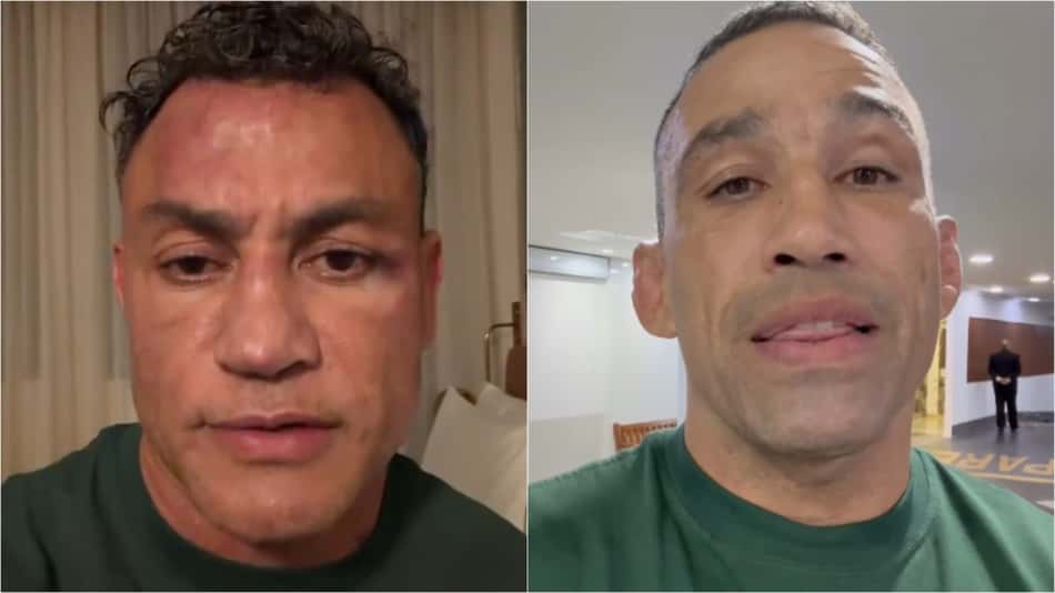 Popó e Fabrício Werdum trocaram acusações após briga generalizada em luta