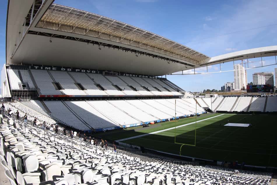 No clima! São Paulo estampa murais da NFL; veja