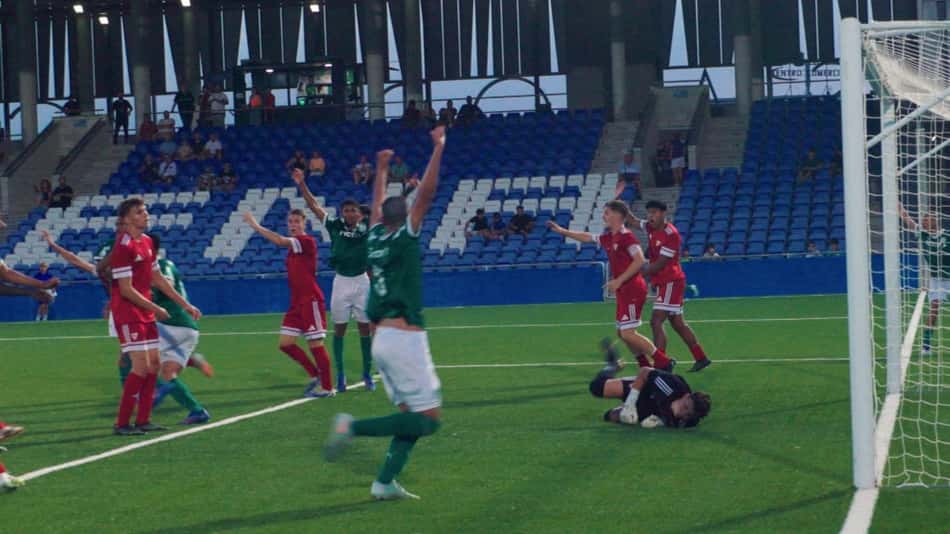Verdão venceu Sevilla com gol no fim da partida (Foto: Reprodução/TV Palmeiras) 