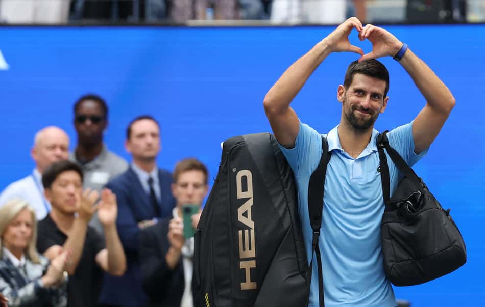 Novak Djokovic US Open 2025 (Foto: Reprodução/Getty Images via AFP)