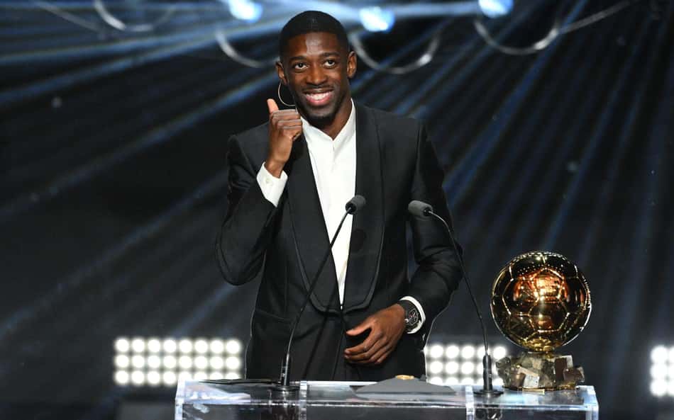 Jornalistas reagem a Bola de Ouro de Ousmane Dembélé: 'Reviravolta'