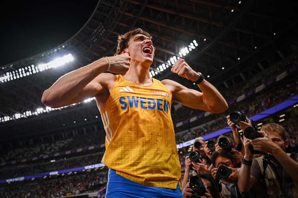 Duplantis quebra recorde mundial pela 14ª vez (Foto: Dan VERNON for World Athletics)