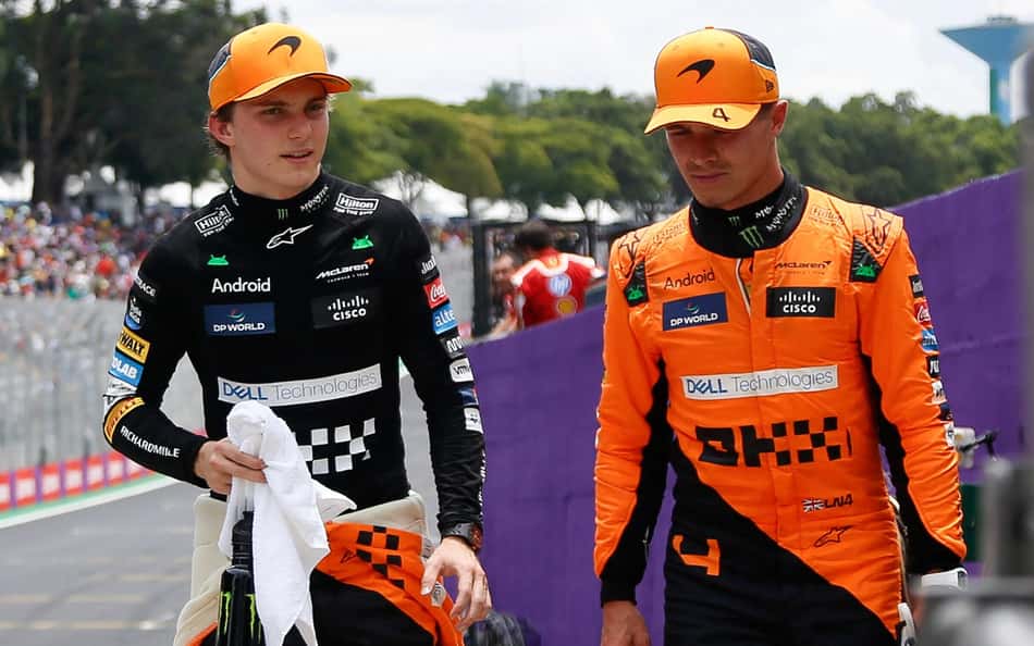 Oscar Piastri - Lando Norris - GP de São Paulo - Interlagos - Fórmula 1 - F1