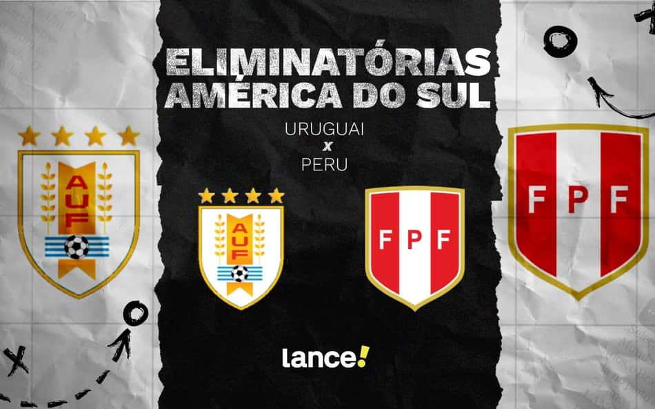 Uruguai x Peru: onde assistir ao vivo e escalações do jogo pelas Eliminatórias