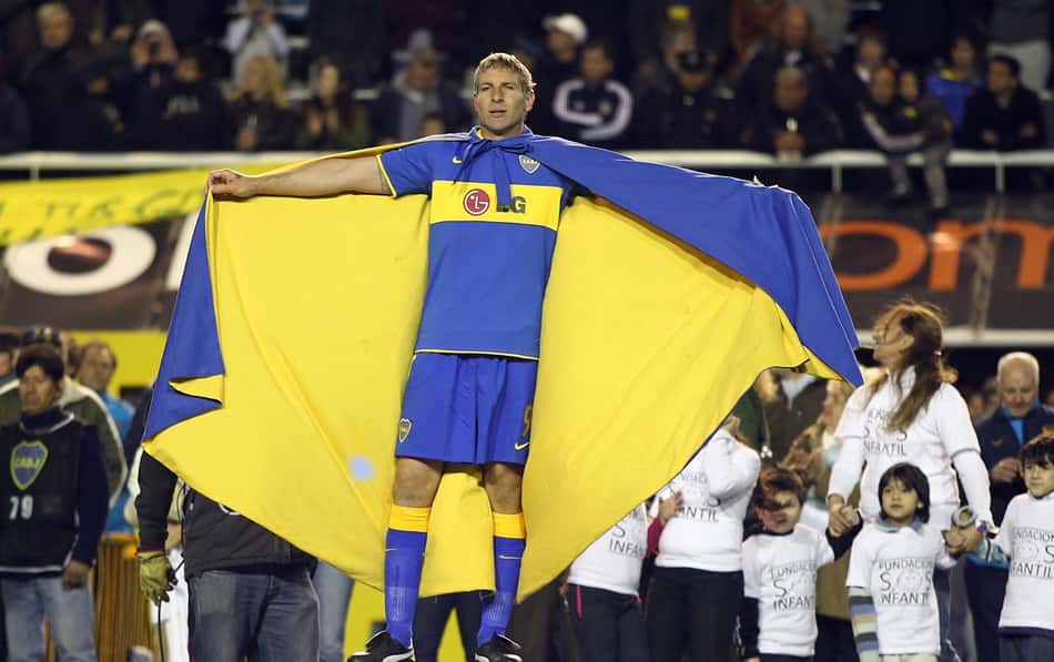 Martín Palermo, novo treinador do Fortaleza, é ídolo do Boca Juniors (Foto: divulgação/Boca Juniors)