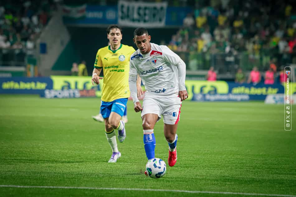 Partida entre Palmeiras e Fortaleza, pelo Brasileirão (Mateus Lotif/Fortaleza EC)