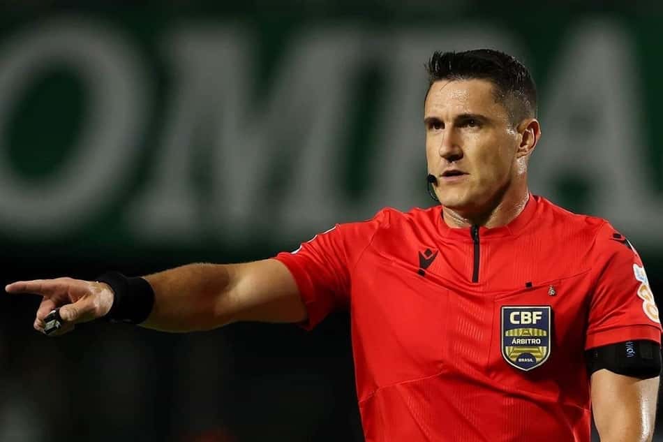 Rafael Rodrigo Klein apitou Flamengo x Vasco (Foto: Cesar Greco/Palmeiras)