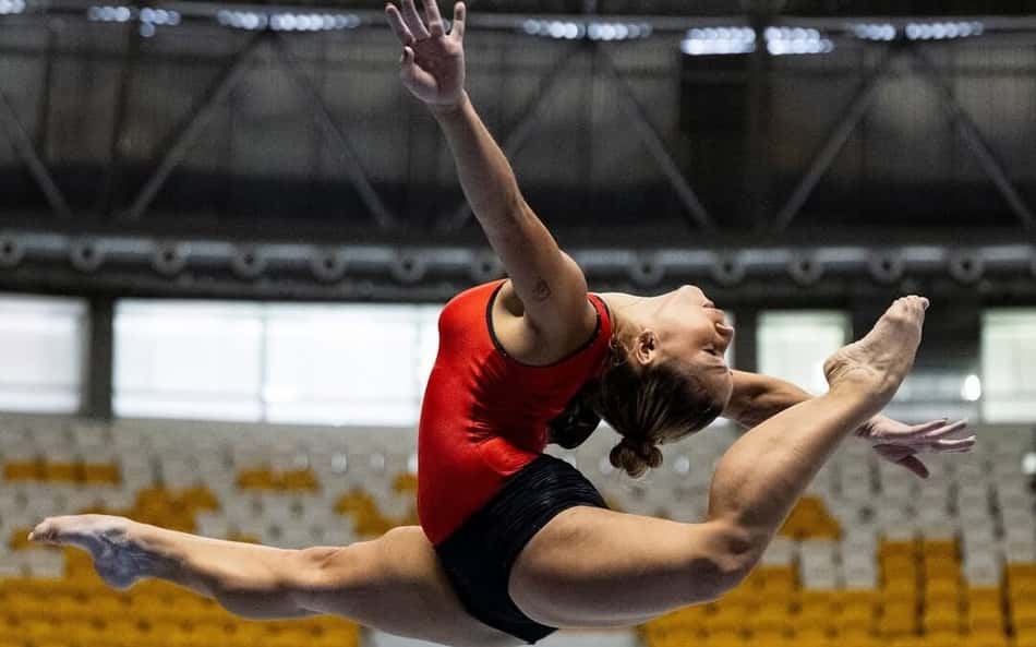 Flávia Saraiva ginástica Flamengo