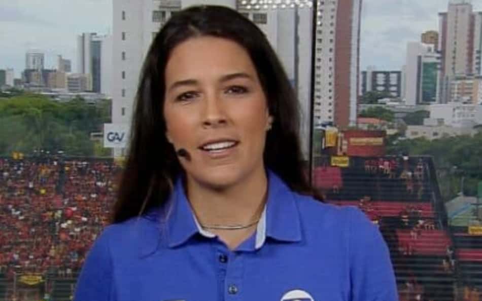 Renata Silveira explica falha na transmissão de jogo do Brasileirão: 'Desculpas'