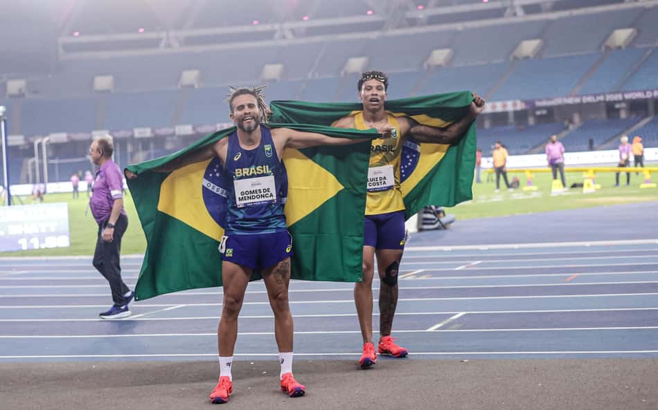 Brasil fatura mais seis medalhas no Mundial de Atletismo Paralímpico