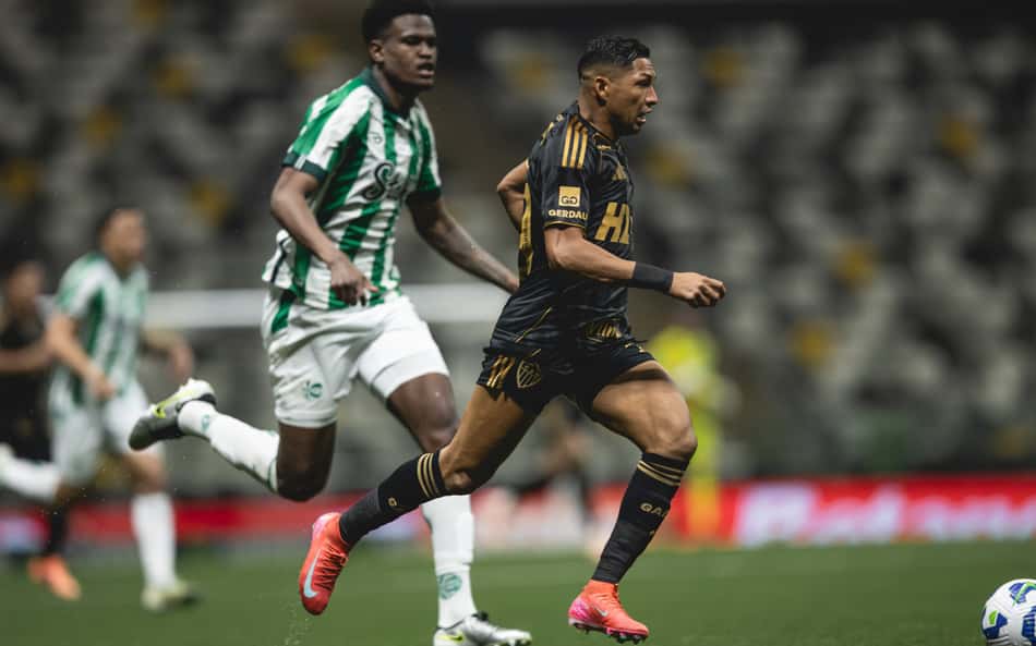 Melhores Momentos: Rony acerta a trave duas vezes, e Atlético-MG empata com Juventude