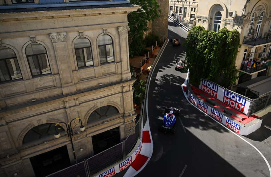 Circuito do GP do Azerbaijão (Foto: Clive Mason / Getty Images / Red Bull Content Pool)
