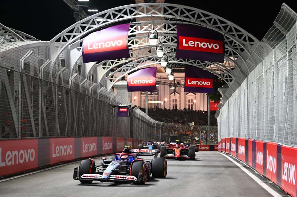 GP de Singapura de F1 (Foto: Clive Mason/Getty Images/Red Bull Content Pool)