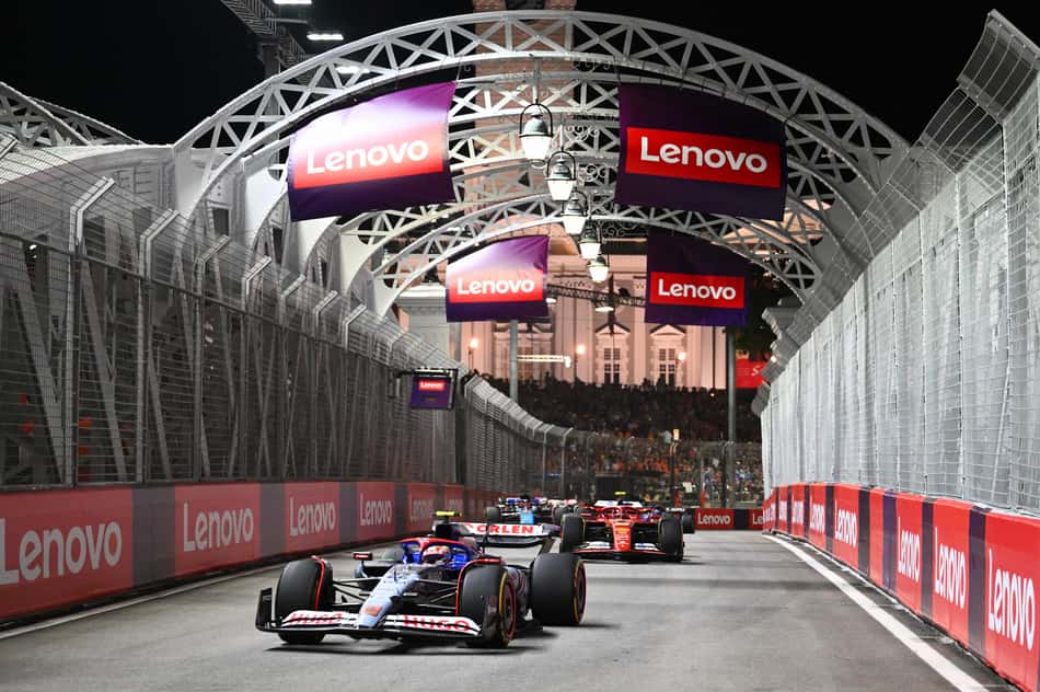 Veja equipes com mais vitórias no GP de Singapura de F1
