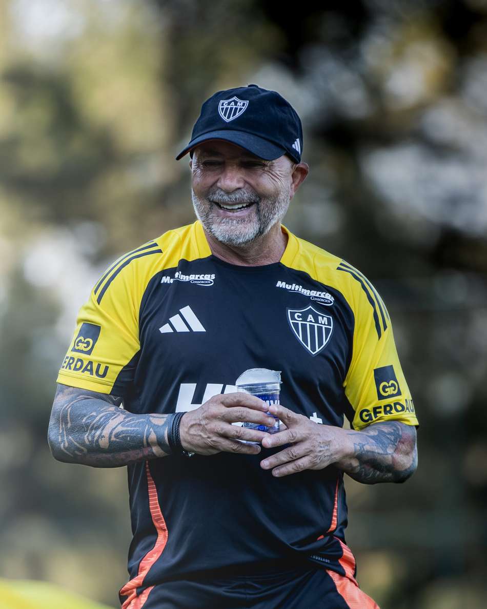 Sampaoli Atlético-MG treino