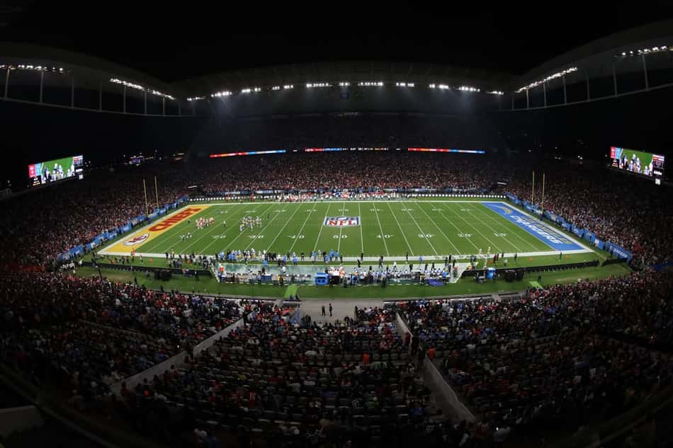 O mercado brasileiro se consolida com a NFL (Foto: José Manoel Idalgo / Corinthians)
