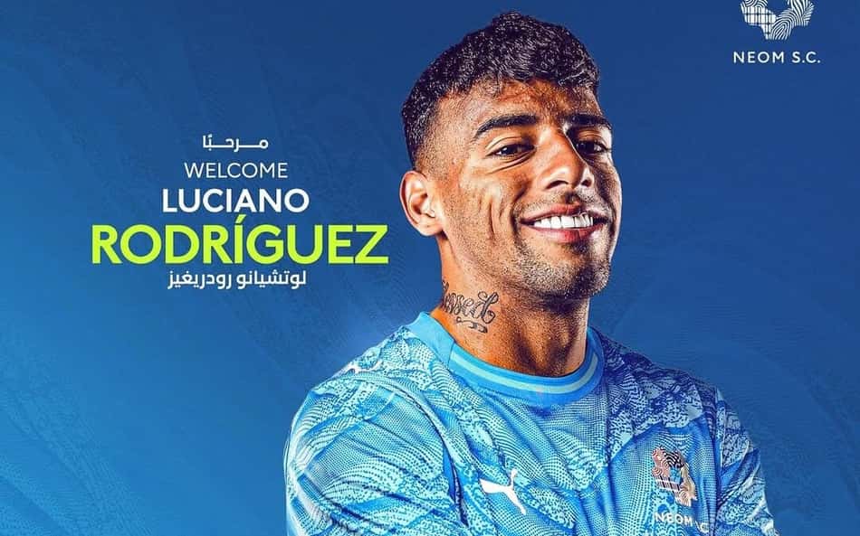 Lucho Rodríguez é anunciado pelo Neom (Foto: redes sociais)