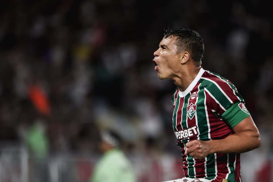 Thiago Silva em Fluminense x Bahia