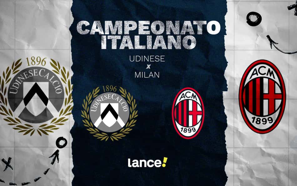 Udinese x Milan: onde assistir e prováveis escalações do jogo pelo Campeonato Italiano