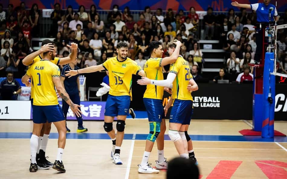 Destaques da Liga das Nações são esperanças do Brasil no Mundial de Vôlei