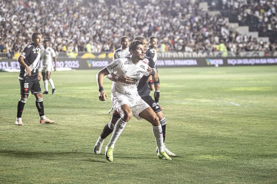 Partida entre Vasco e Ceará, pelo Brasileirão (Foto: Felipe Santos/Ceará SC)