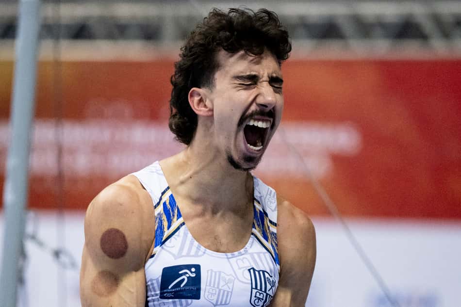 Vitaliy Guimarães no Brasileiro de Ginástica Artística (Foto: CBG)