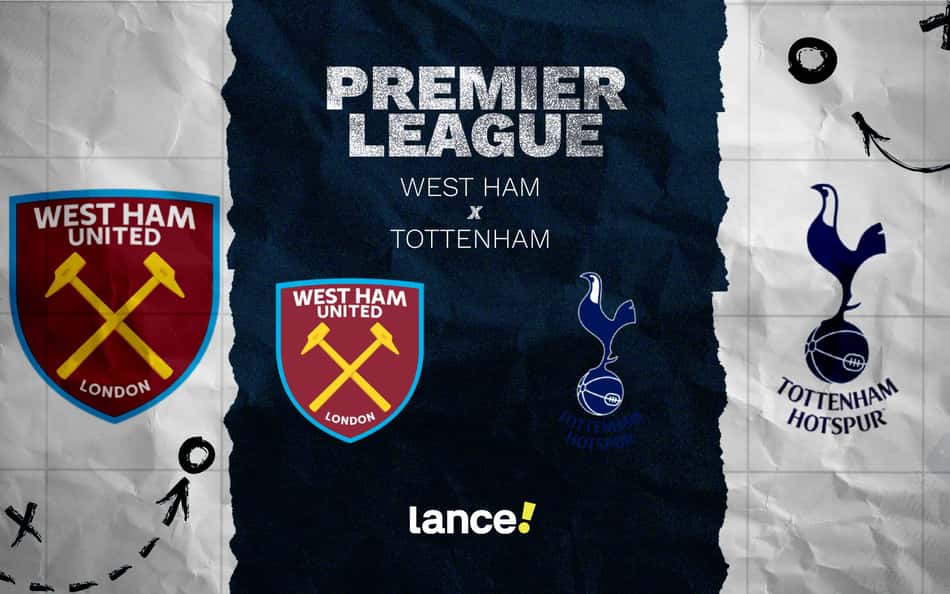 West Ham x Tottenham: onde assistir ao vivo, horário e escalações do jogo pela Premier League