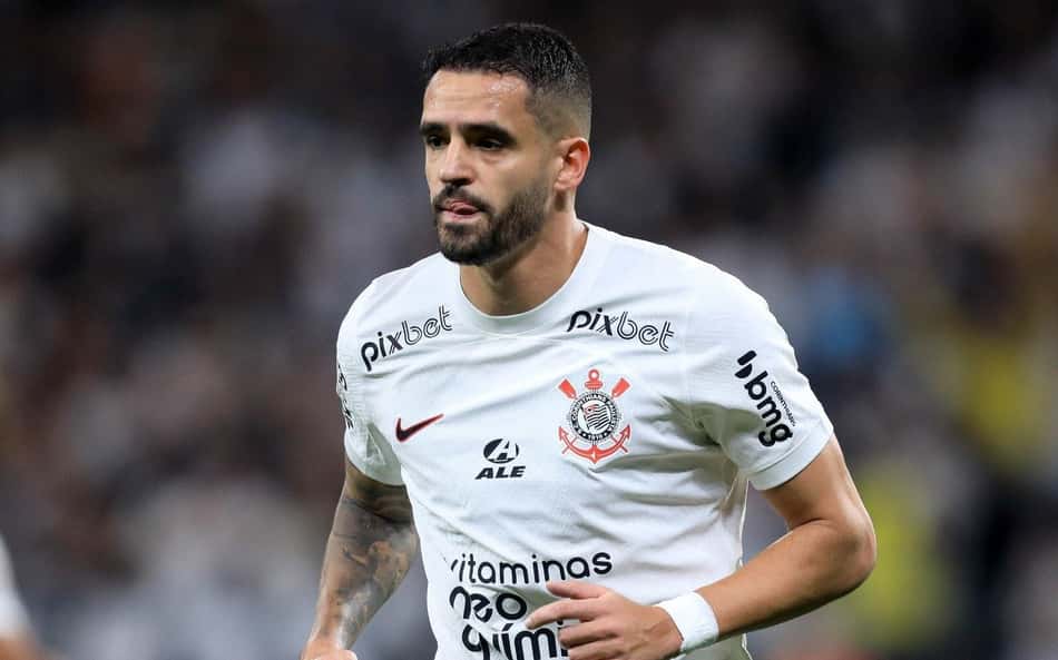Renato Augusto atuando pelo Corinthians