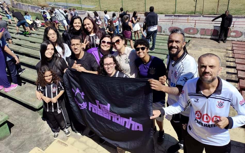 Fiel Fazendinha, torcida do time feminino do Corinthians. (Divulgação)