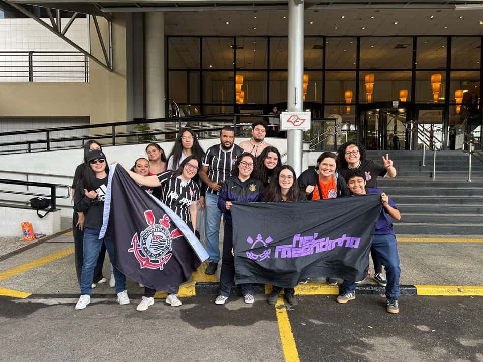 Torcida Fiel Fazendinha acompanha Corinthians feminino. (Foto: Divulgação)