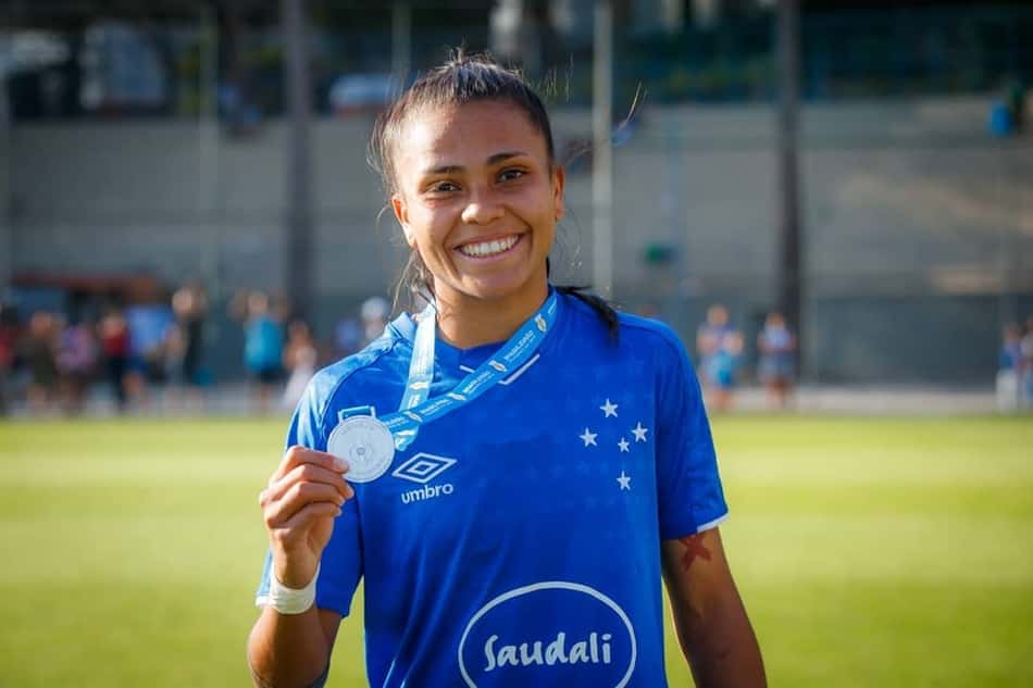 Miriã no primeiro ano de Cruzeiro. (Foto: acervo pessoal)