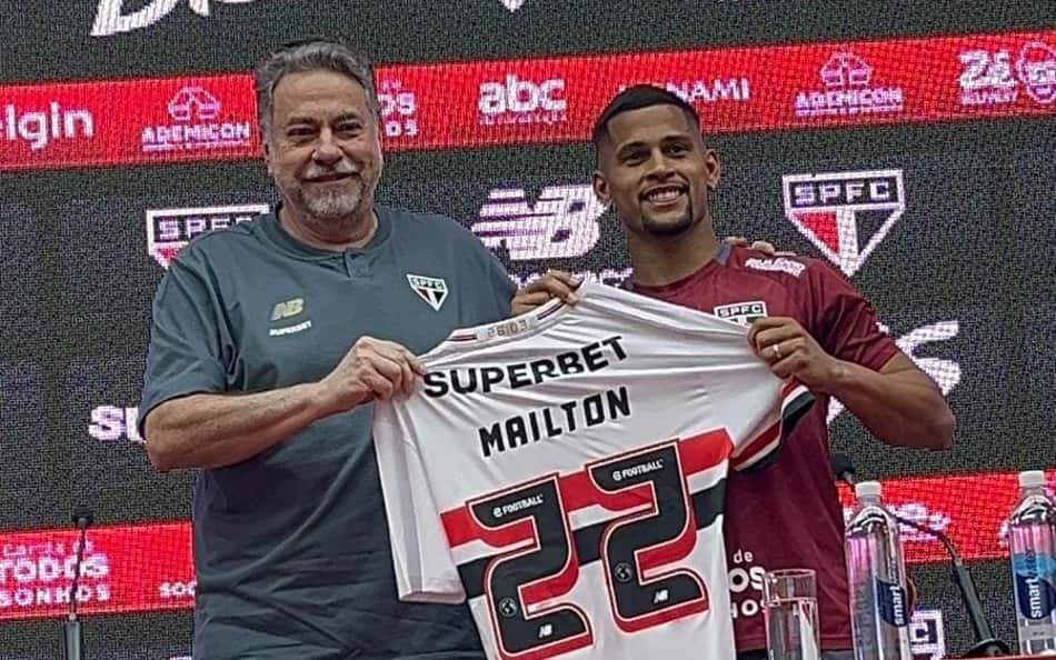 São Paulo: Maílton abre o coração e revela: 'Minha vontade era vir para cá'